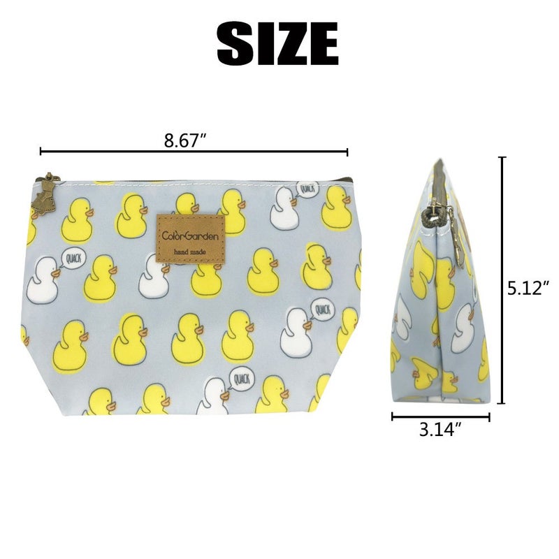 Hunger Yellow Duck Make-Up Cosmetic Bag Carry Case, 14 Patterns (P11417021) - Image 4
